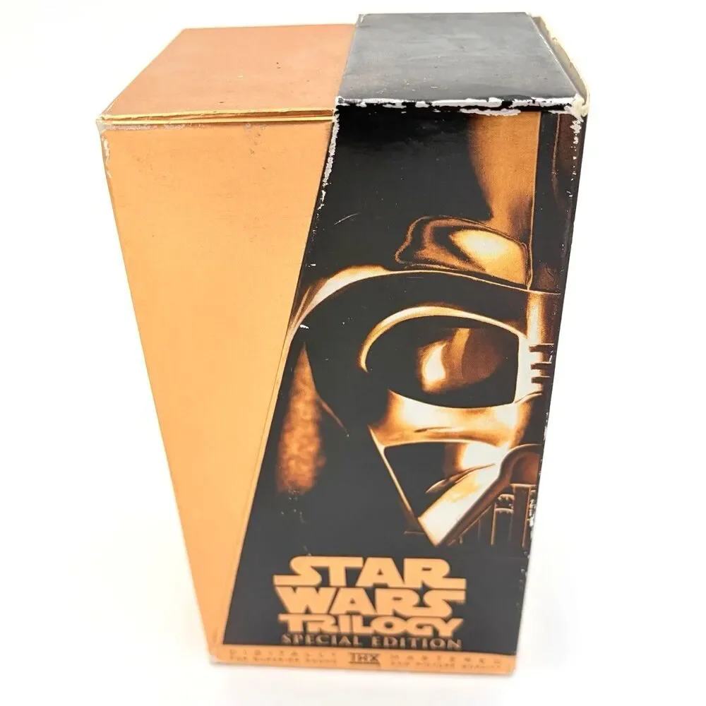 Star Wars Trilogy VHS Box Set Special Edition THX Gold 1997 Fox Video Used